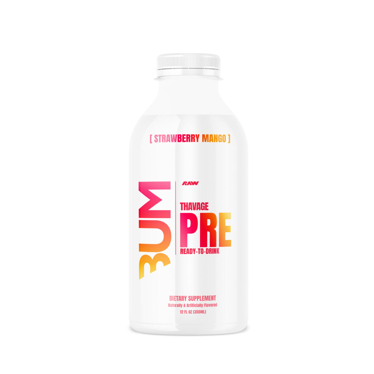 RAW DRINK 12 OZ PWO THAVAGE RTD