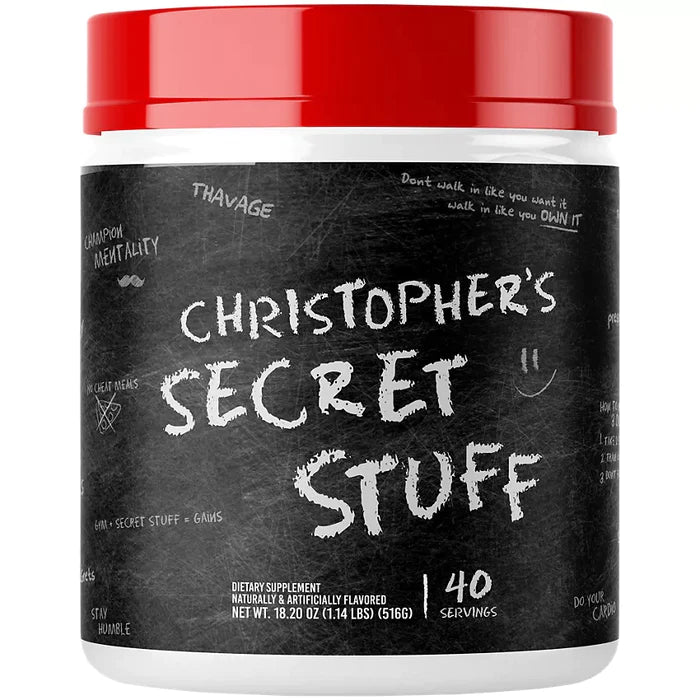 CBUM THAVAGE PWO CHRIS SECRET STUFF 40 SERV