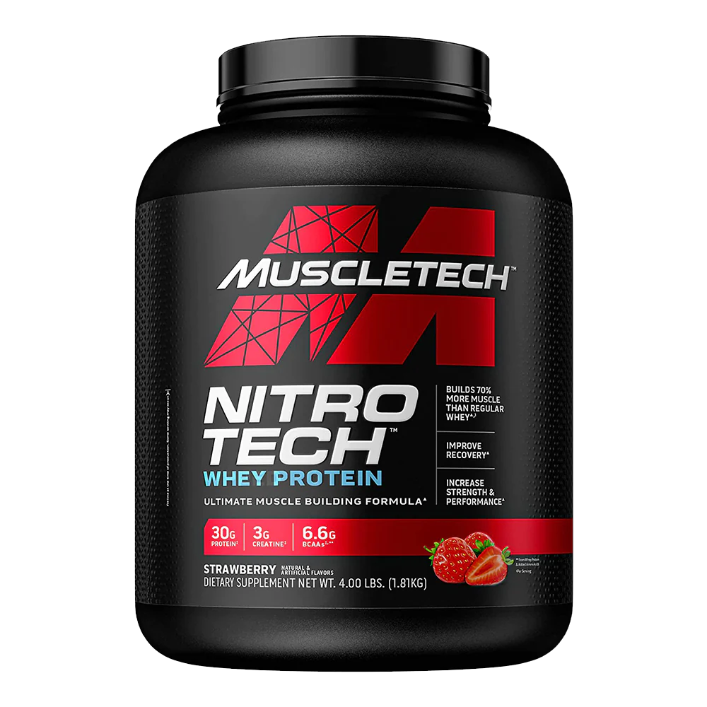 NITRO-TECH WHEY PROTEIN 4 LBS