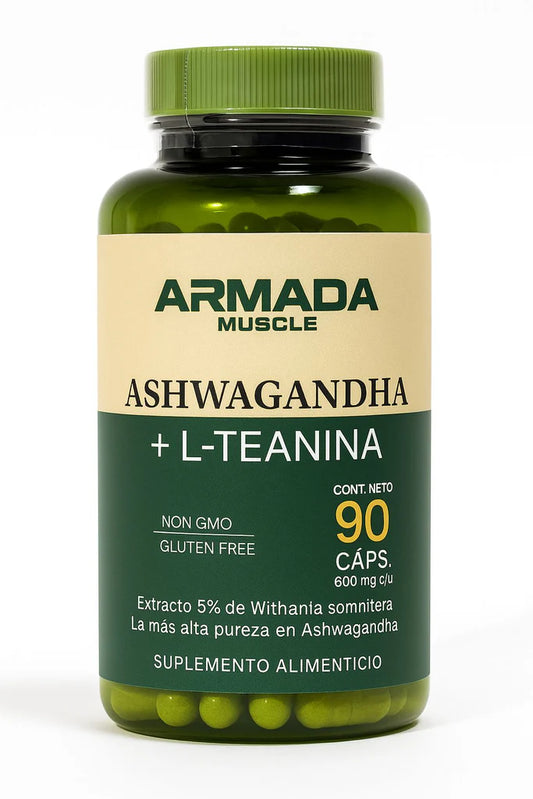 ARMADA ASHWAGANDHA + L TEANINA 90 CPAS