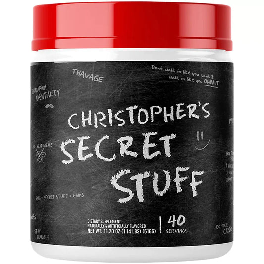 CBUM THAVAGE PWO CHRIS SECRET STUFF 40 SERV