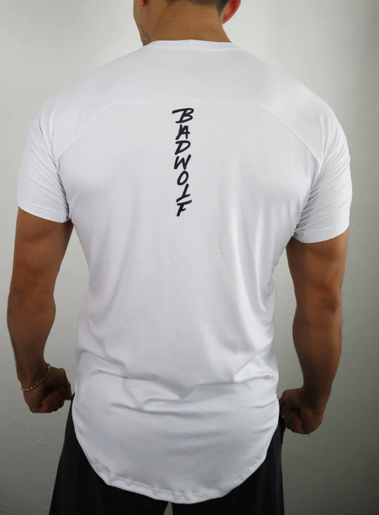 PLAYERA HYBRID BLANCO