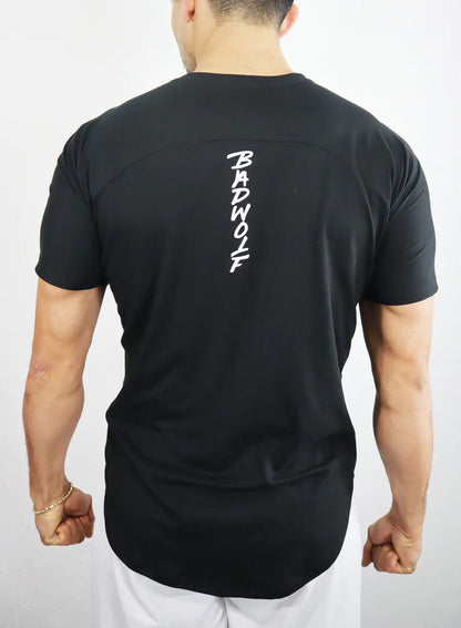 PLAYERA HYBRID NEGRA