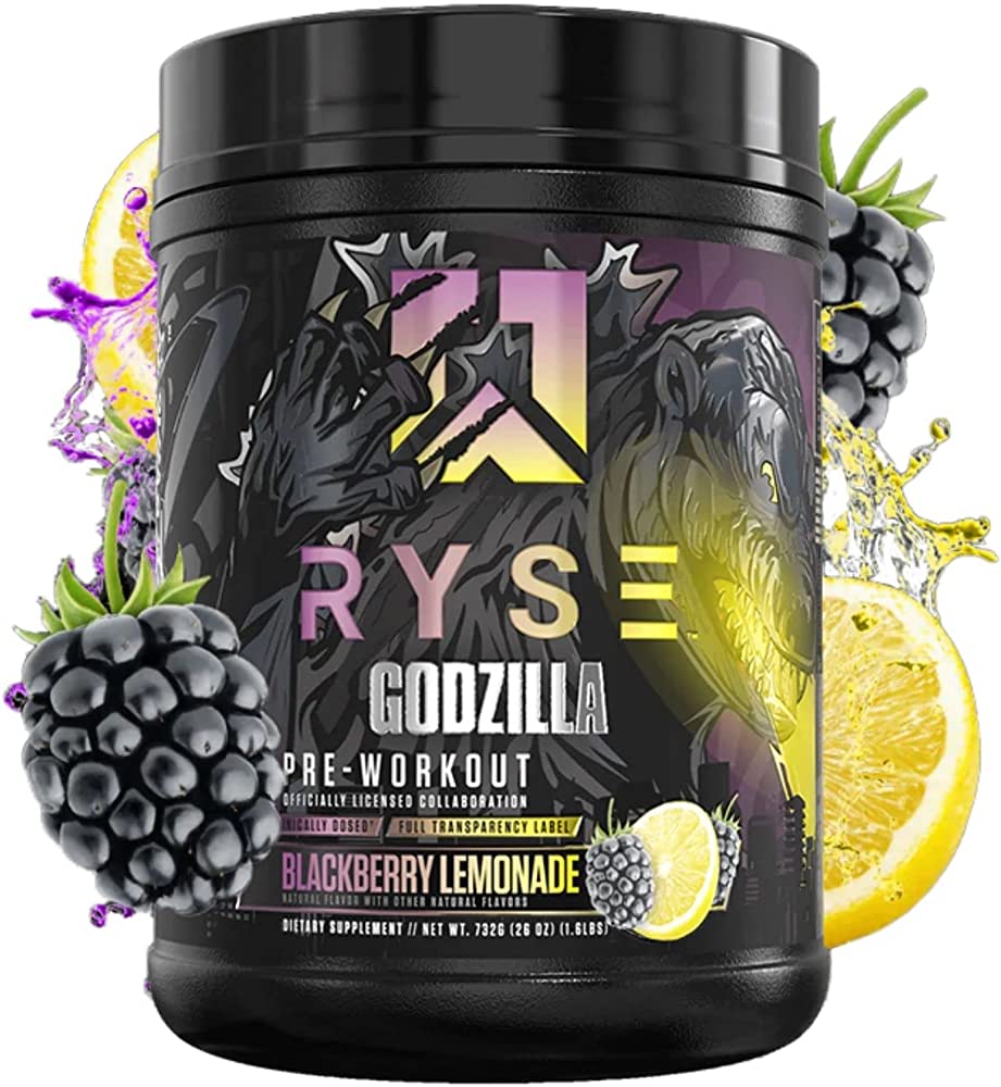 RYSE PRE WORKOUT GODZILLA 40 SERV